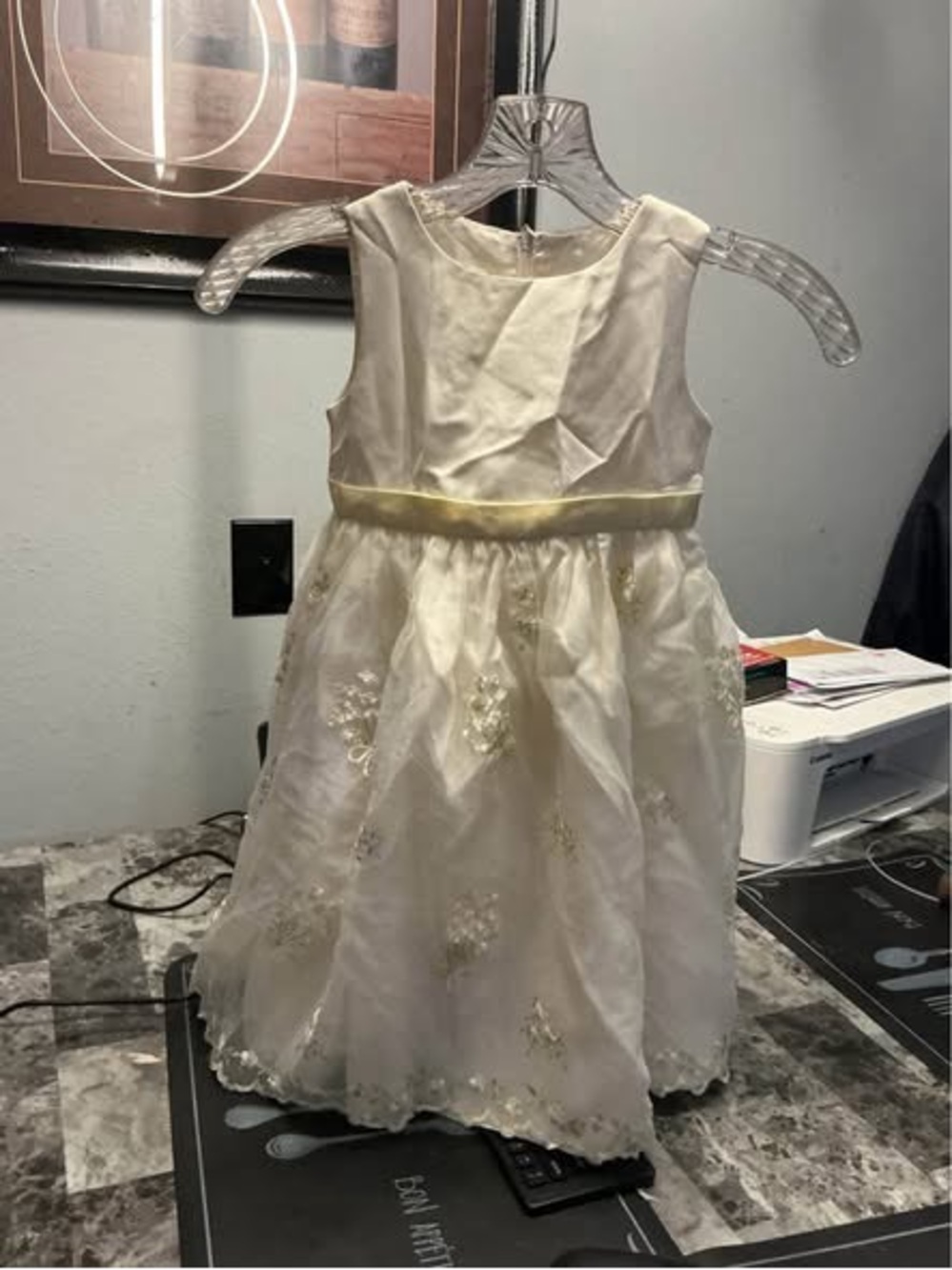 American Princess Size 4 4t Dress Beautiful Embroidery Flowers 💕